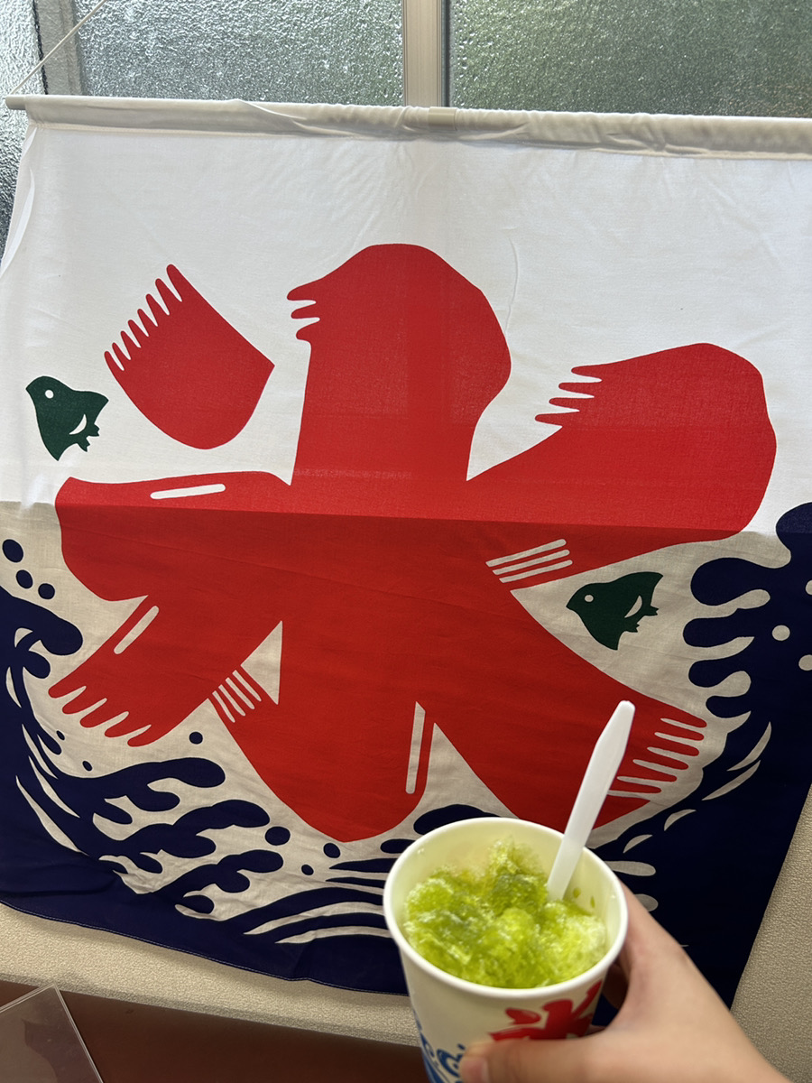 業革推進部プレゼンツ！かき氷社内出展ニャ！