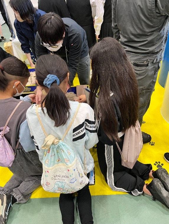 ものメッセに出展したニャ！