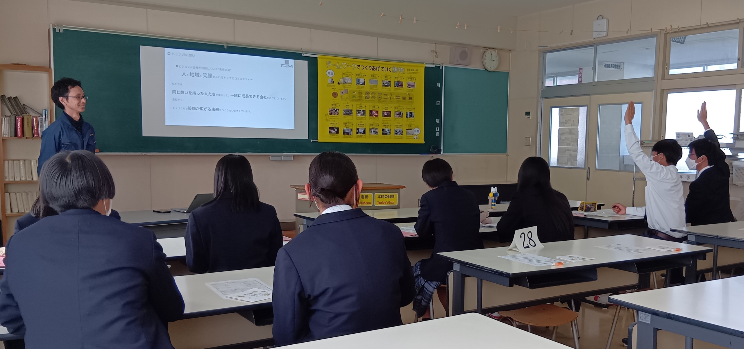 今年も岡豊高校様へお伺いしましたニャ！