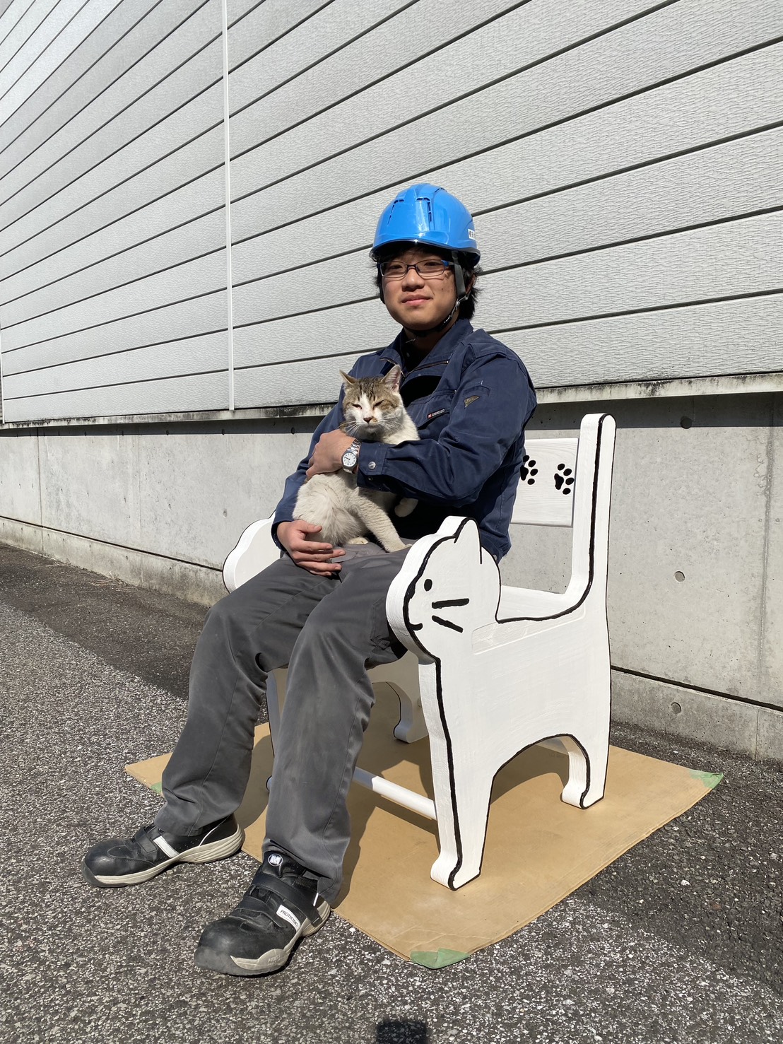 トミネコチェア完成ニャ！